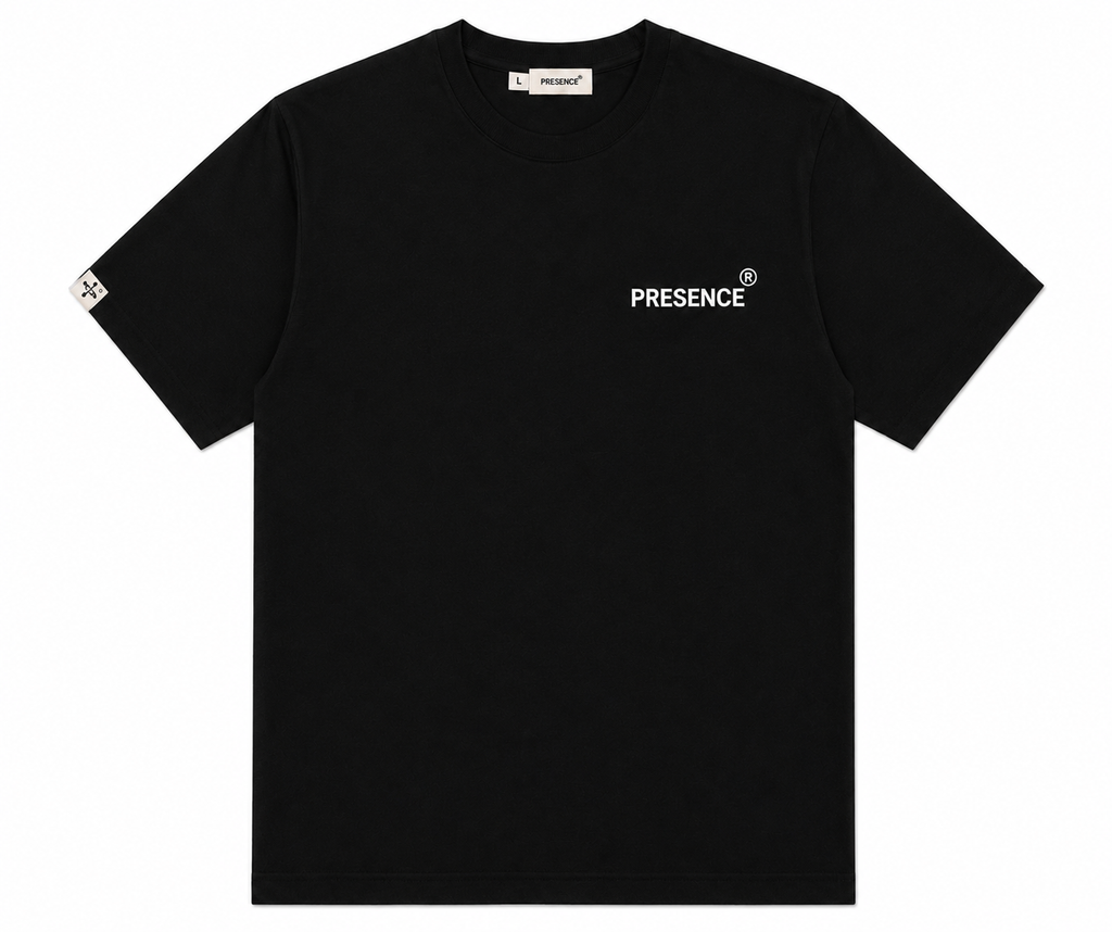 Presence Needed Black Tee