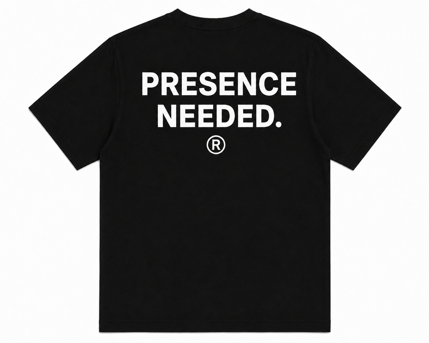 Presence Needed Black Tee
